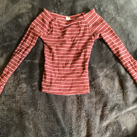 stretchy off the shoulder top - Picture 2 of 2